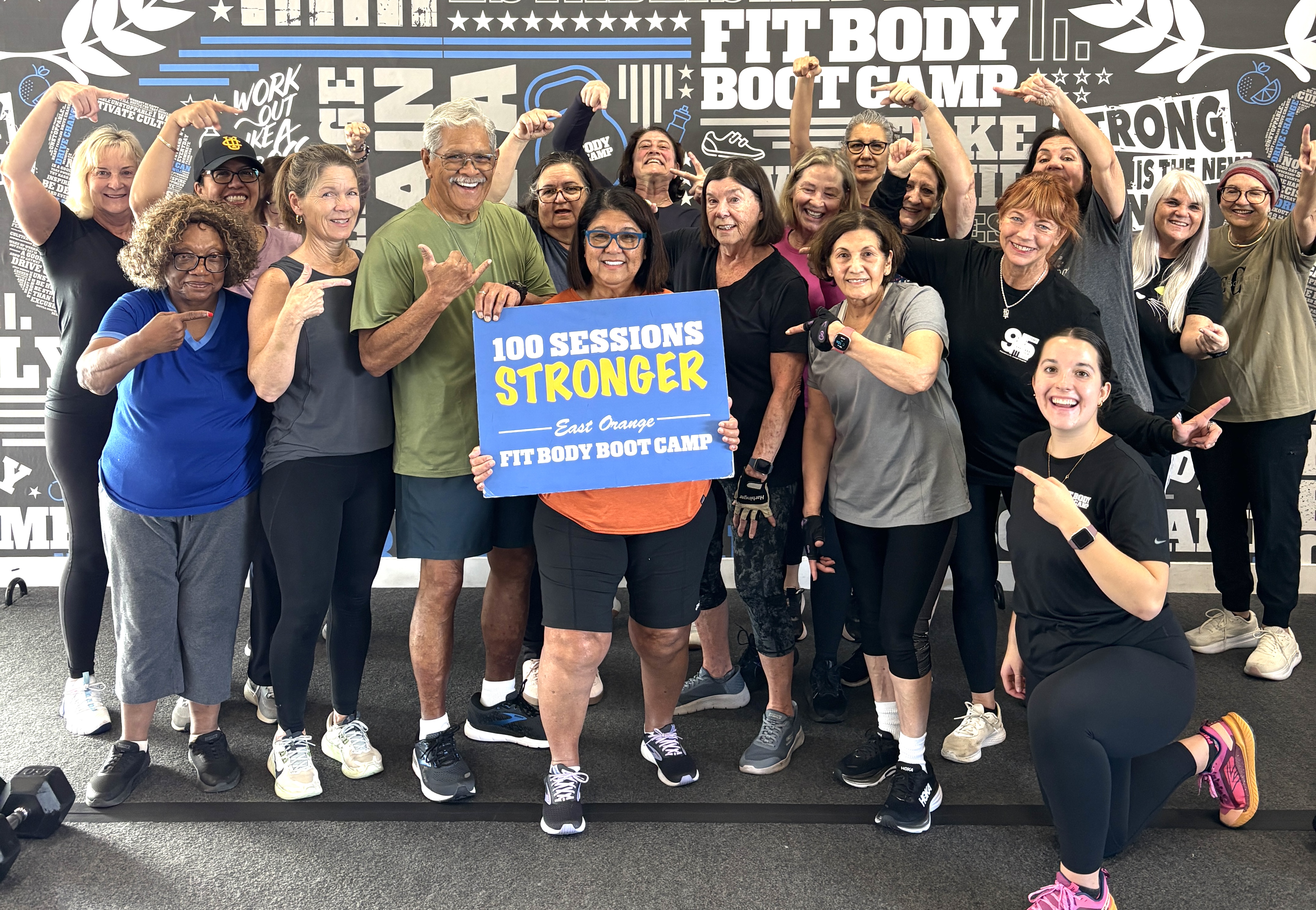 Fit Body Forever members celebrating together